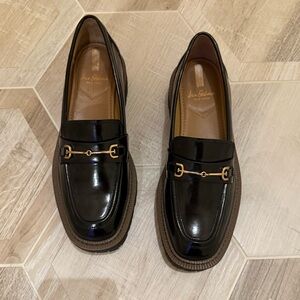 Sam Edelman Black Leather Classic Loafers